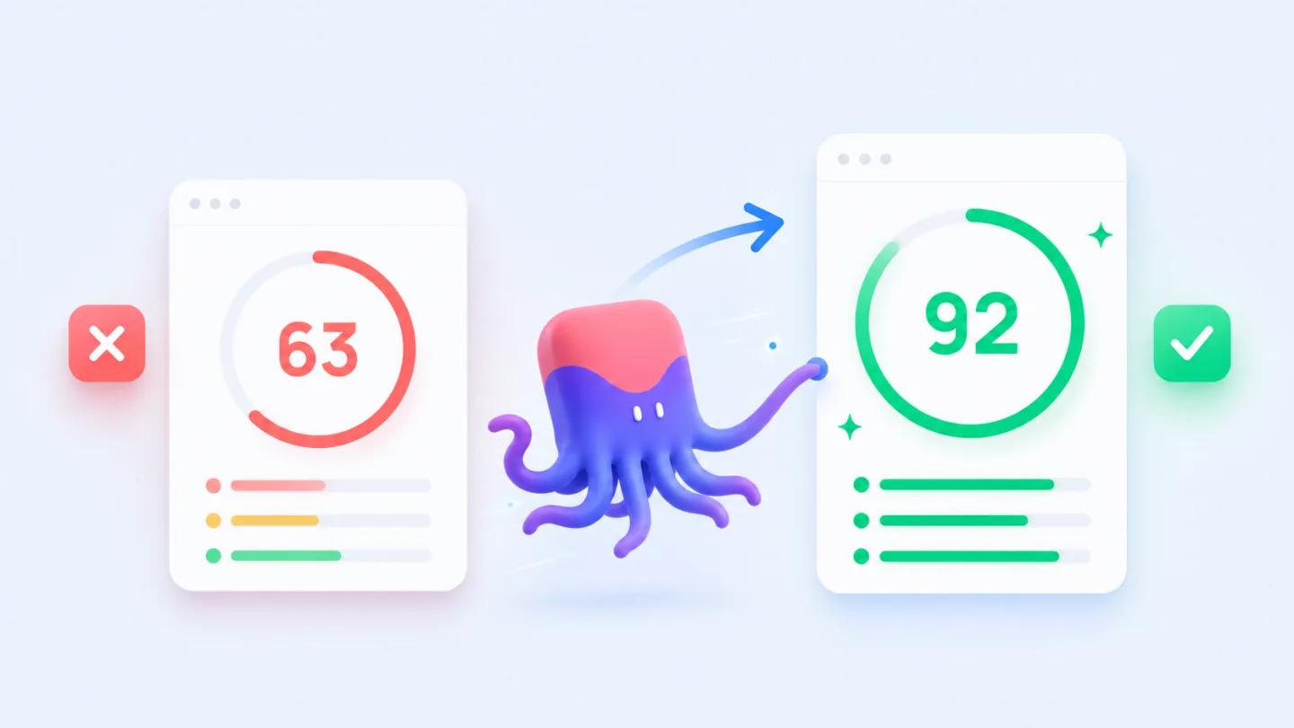 Ускорение лендинга улучшает показатели PageSpeed и снижает потери трафика